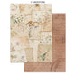 Stamperia Printed Art Junk Journal Focus Points For Art And Craft A5 - Flowers And Poems