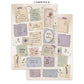 Stamperia Printed Art Junk Journal Focus Points For Art And Craft A5 - Flowers And Poems