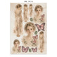 Stamperia Printed Art Junk Journal Focus Points For Art And Craft A5 - Flowers And Poems