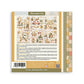 Stamperia Printed Decorative Rub On Kit For Art And Craft 15.5x15.5cm - Cozy Family