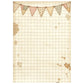 Stamperia Printed 8 Rice Paper A6 Backgrounds Selection For Art And Craft - Cozy Family