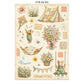Stamperia Printed Art Junk Journal: Stickers, Cut-Outs, Backgrounds For Art And Craft - Cozy Family