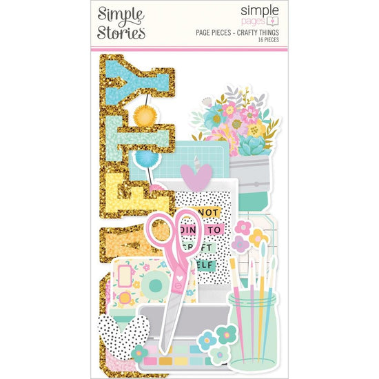 Simple Stories Simple Pages Page Pieces Crafty Things