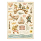 Stamperia Printed Art Junk Journal: Stickers, Cut-Outs, Backgrounds For Art And Craft - Cozy Family