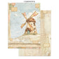 Stamperia Printed Art Junk Journal: Stickers, Cut-Outs, Backgrounds For Art And Craft - Cozy Family