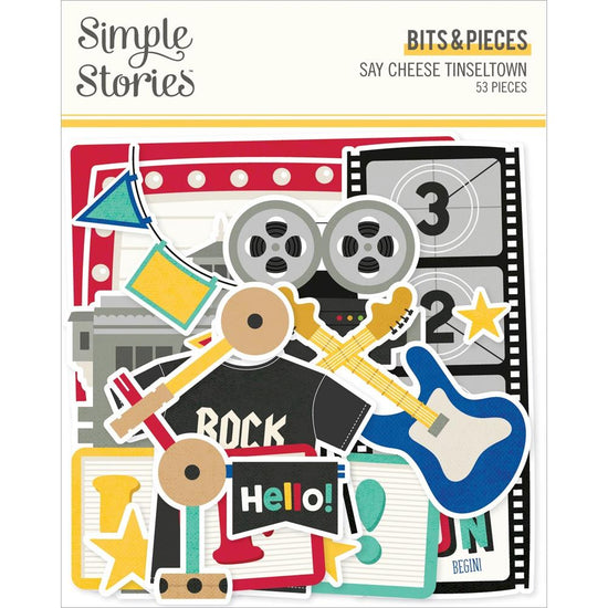 Say Cheese Tinseltown Bits & Pieces 53/Pkg