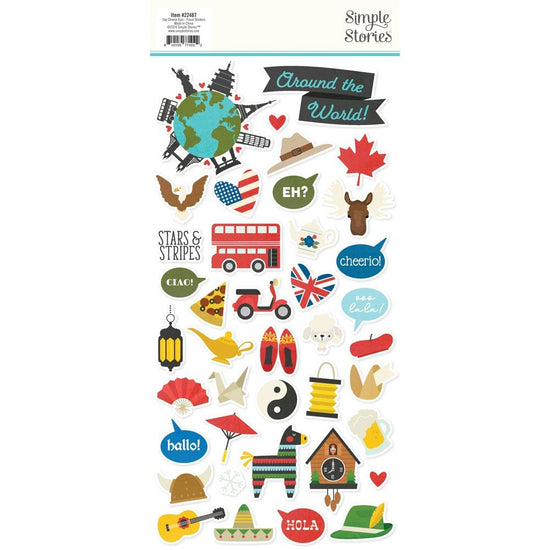 Say Cheese Epic Stickers 63/Pkg Foam