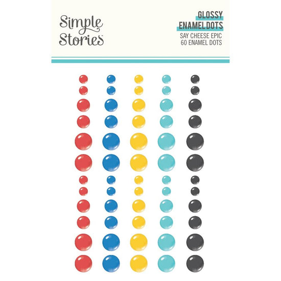 Say Cheese Epic Enamel Dots