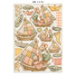 Stamperia Printed Art Junk Journal Focus Points For Art And Craft A5 - Cozy Family