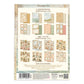 Stamperia Printed Art Junk Journal Focus Points For Art And Craft A5 - Cozy Family