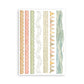 Stamperia Printed Washi Pad For Art And Craft A5 8 Sheets - Cozy Family