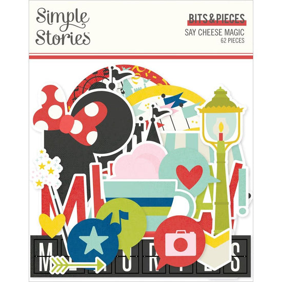 Say Cheese Magic Bits & Pieces Die-Cuts 62/Pkg