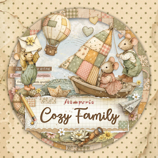 Stamperia Cozy Family Bundle (18 productos)
