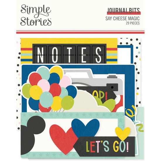 Say Cheese Magic Bits & Pieces Die-Cuts 29/Pkg Journal