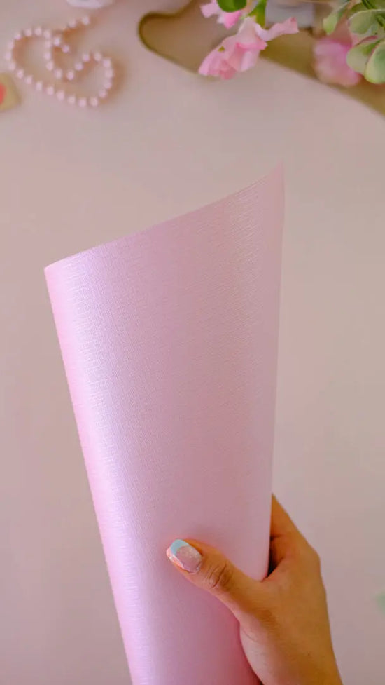 Pack 6 cartulinas perlada textura Rosa Johanna Rivero
