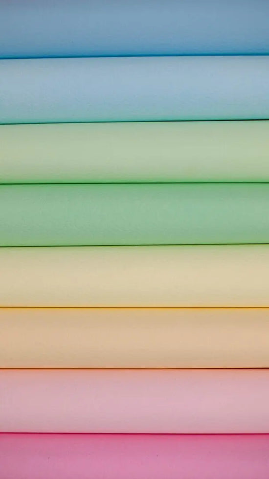 Pack 8 colores textura lino 25x31cm Johanna Rivero
