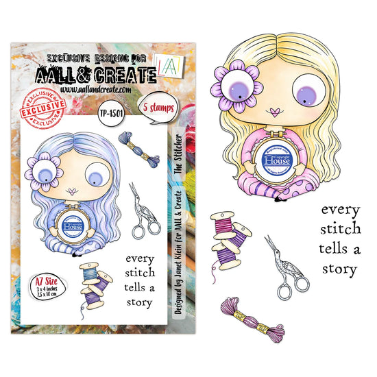 PRE ORDEN AALL and Create - A7 Stamp Set - The Stitcher PRE ORDEN