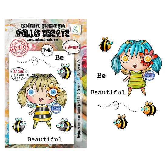 PRE ORDEN AALL and Create - A7 Stamp Set - Be Beautiful PRE ORDEN