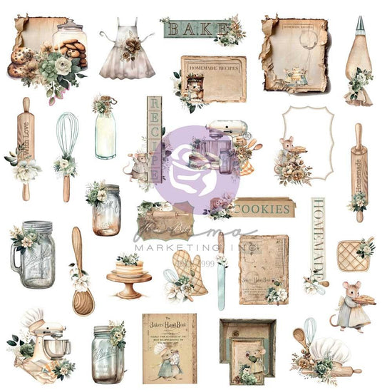 The Home Baker Ephemera 60/Pkg The Baker’s Box