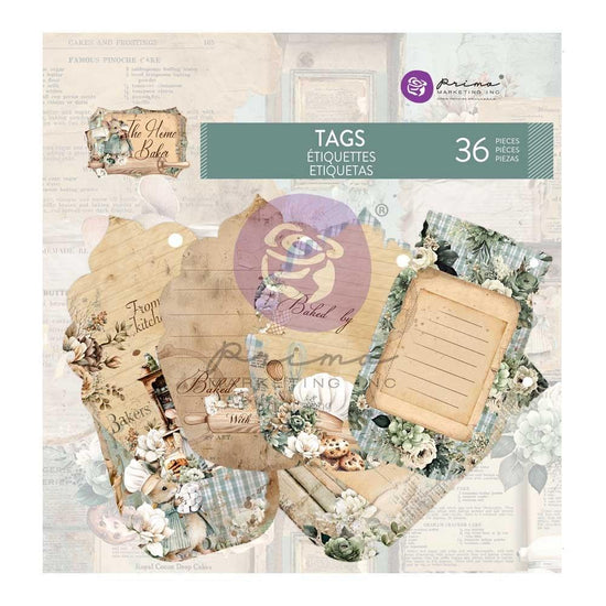 The Home Baker Tags 36/PKG