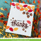 Lawn Fawn leaf and acorn border die
