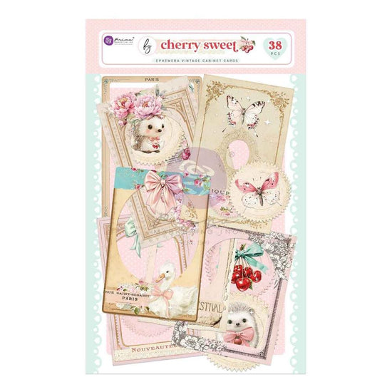 Cherry Sweet By Frank Garcia Ephemera 38/Pkg Cabinet Cards