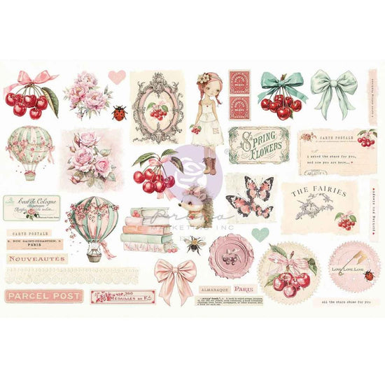 Cherry Sweet By Frank Garcia Ephemera 76/Pkg Pink Dreams