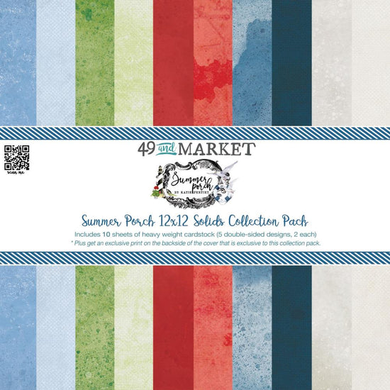 49 & Market Collection Pack 12"X12" Summer Porch Foundations