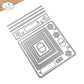 PRE ORDEN Elizabeth Craft Rounded Corner Square Page Assortment Die PRE ORDEN