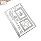 PRE ORDEN Elizabeth Craft Wavy Page & Lamppost Die PRE ORDEN