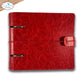 PRE ORDEN Elizabeth Craft Memory Binder Square Page - Festive Red Embossed PRE ORDEN