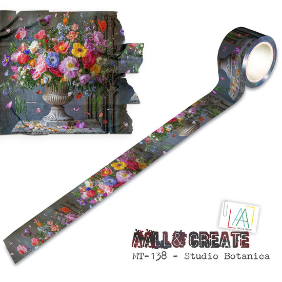 AALL and Create - Washi Tape 25mm x 10m -  Studio Botanica  (Layer-It-Up!)