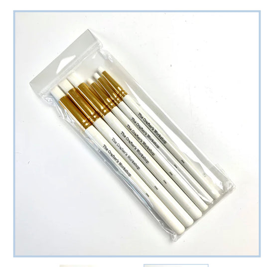 TCW9153 Multi pack Stencil Blending Brushes set of 6