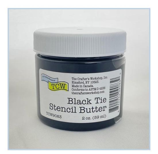 TCW Stencil Butter - Black Tie 2oz.