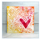 TCW825 Love Frame Stencil