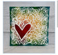 TCW825 Love Frame Stencil