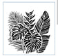 TCW920 Tropical Fronds Stencil
