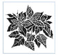 TCW952 Poinsettia Stencil