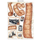 Stamperia Printed Art Junk Journal Focus Points For Art And Craft A5 - Our Way