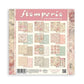 Stamperia Double-Sided Paper Pad 12"X12" 10/Pkg Shabby Rose, 10 Designs/1 Each