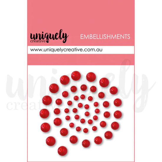 Uniquely Creative Red Pearls