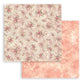 Stamperia Double-Sided paper Pad 8"X8" 10/Pkg Shabby Rose