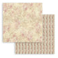 Stamperia Double-Sided paper Pad 8"X8" 10/Pkg Shabby Rose