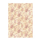 Stamperia Assorted Rice Paper Backgrounds A6 8/Sheets Shabby Rose