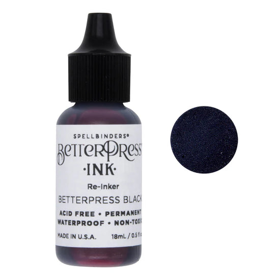 Spellbinders BETTERPRESS BLACK REINKER