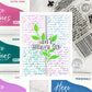 HERO ARTS MIXED TEXTURES CLEAR STAMPS