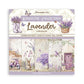 Stamperia Double-Sided Paper Pad 8"X8" 10/Pkg Lavender, 10 Designs/1 Each