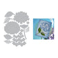 HERO ARTS LAYERED HYDRANGEA ETCHED DIES FROM THE SEASIDE BLOOMS COLLECTION