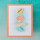 HERO ARTS SOPHISTICATED SHELLS ETCHED DIES FROM THE SUMMER BY THE SHORE COLLECTION