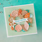 HERO ARTS SOPHISTICATED SHELLS ETCHED DIES FROM THE SUMMER BY THE SHORE COLLECTION